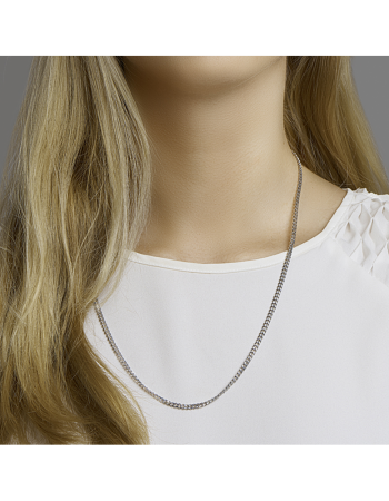 collier geslepen gourmette 3,4 mm - 16001