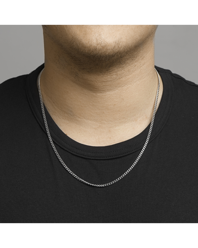 collier geslepen gourmette 3,4 mm - 16001 collier geslepen gourmette 3,4 mm - 16001