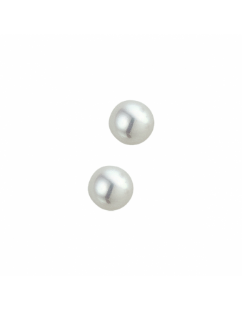 14 krt goudenoorknoppen parel - 15821