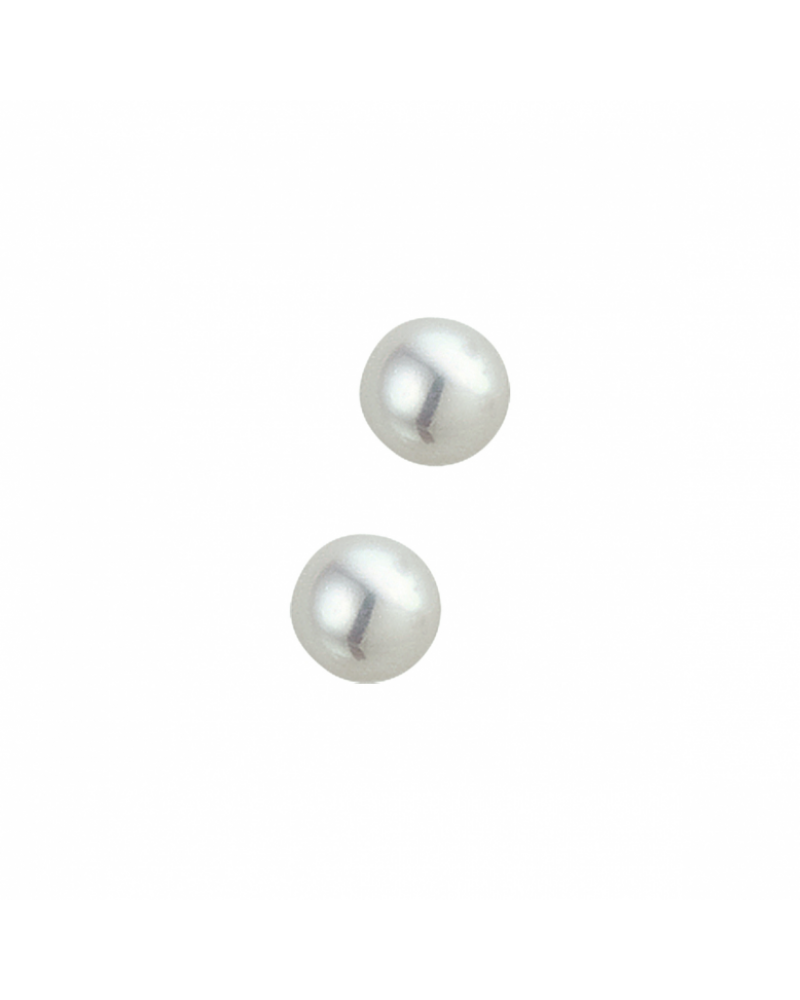 14 krt goudenoorknoppen parel - 15821 14 krt goudenoorknoppen parel - 15821