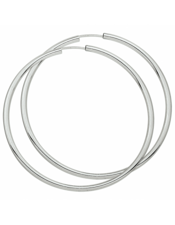zilveren oorringen 2,5 mm ronde buis - 16484 zilveren oorringen 2,5 mm ronde buis - 16484