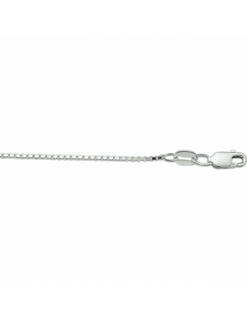Zilveren collier venetiaans 1,3 mm - 15800