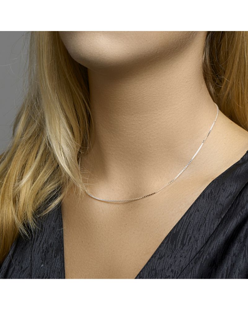 Zilveren collier venetiaans 1,3 mm - 15800 Zilveren collier venetiaans 1,3 mm - 15800