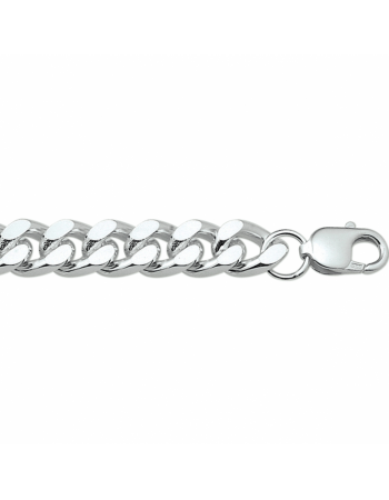 collier geslepen gourmette 9 mm - 15372