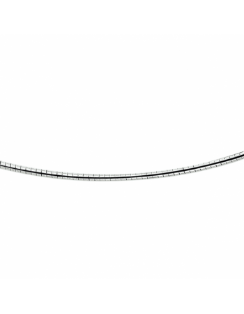 Zilveren collier omega rond 2,0 mm - 16191 Zilveren collier omega rond 2,0 mm - 16191