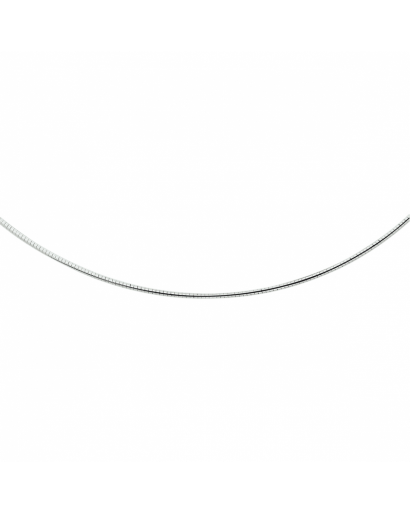 Zilveren collier omega rond 2,0 mm - 16191 Zilveren collier omega rond 2,0 mm - 16191