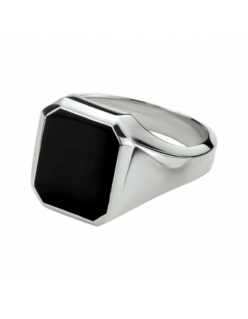 zegelring massief onyx 13 x 11mm - 17863 zegelring massief onyx 13 x 11mm - 17863