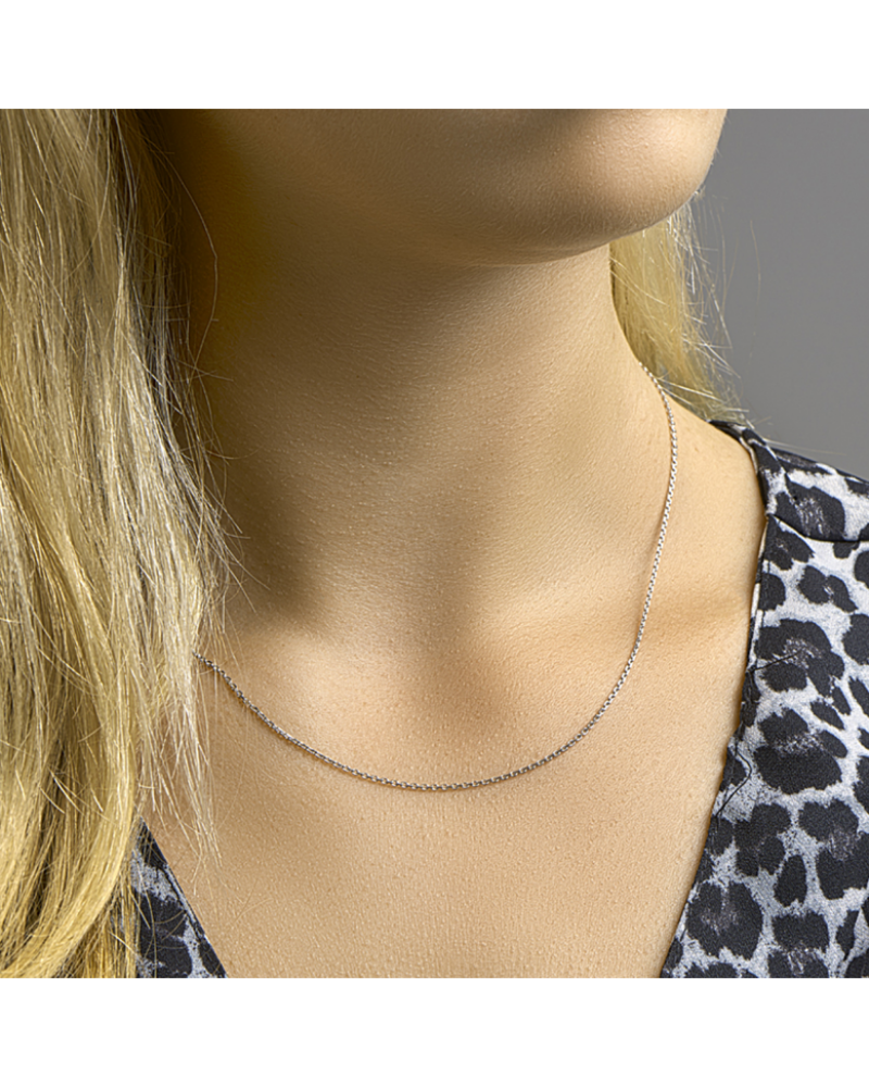 collier anker gediamanteerd 1,3 mm - 17334 collier anker gediamanteerd 1,3 mm - 17334
