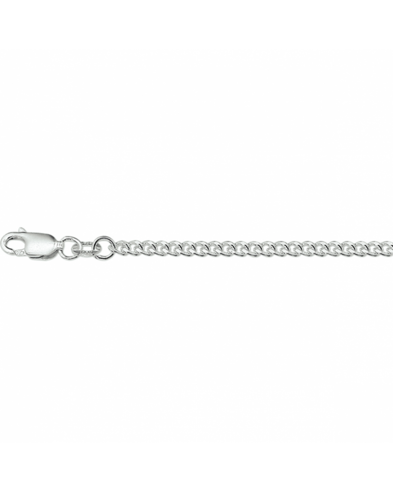 zilveren collier gourmette 2,6 mm - 16311