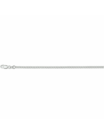 zilveren collier gourmette 2,6 mm - 16311