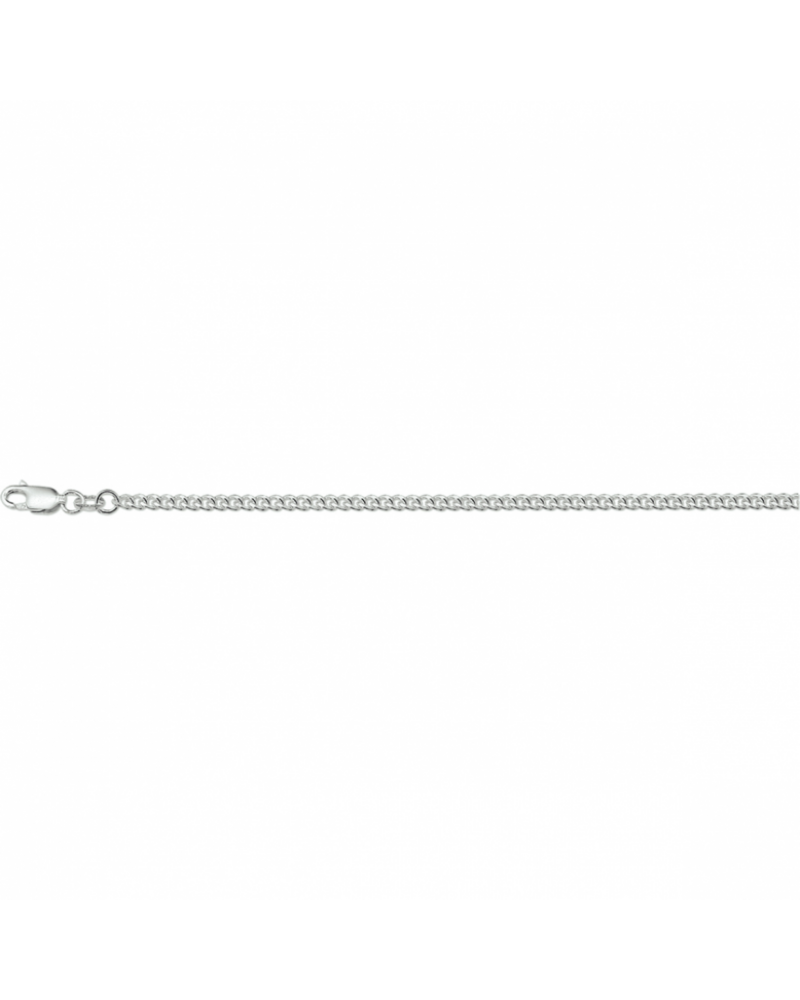 zilveren collier gourmette 2,6 mm - 16311 zilveren collier gourmette 2,6 mm - 16311