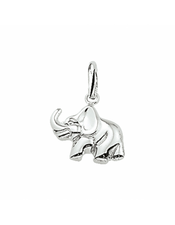 zilveren hanger olifant - 18096