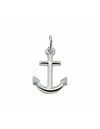 zilveren hanger anker - 16032