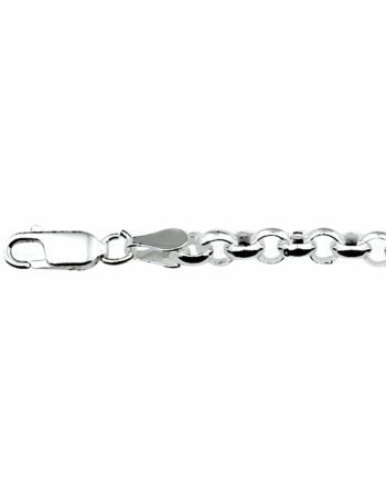 zilv jasseron armband  4,5 mm - 18066