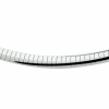 Zilveren omega collier bol 6,0 mm - 18081