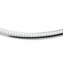 Zilveren omega collier bol 6,0 mm - 18081