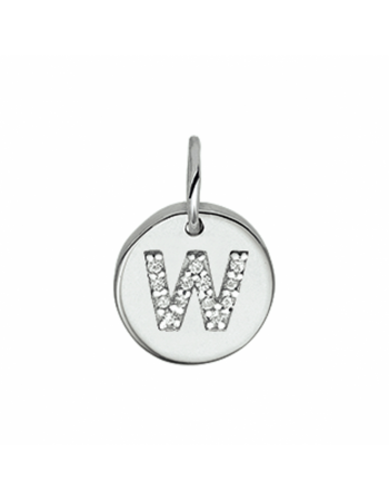 hanger letter zirkonia w - 18106