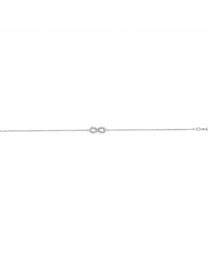 armband infinity zirkonia 16 + 2,5 cm - 17212 armband infinity zirkonia 16 + 2,5 cm - 17212
