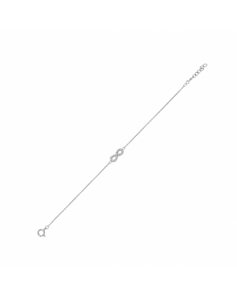 armband infinity zirkonia 16 + 2,5 cm - 17212 armband infinity zirkonia 16 + 2,5 cm - 17212
