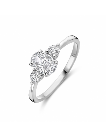 ring trilogie zirkonia 7 x 5 mm - 17506